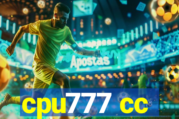 cpu777 cc